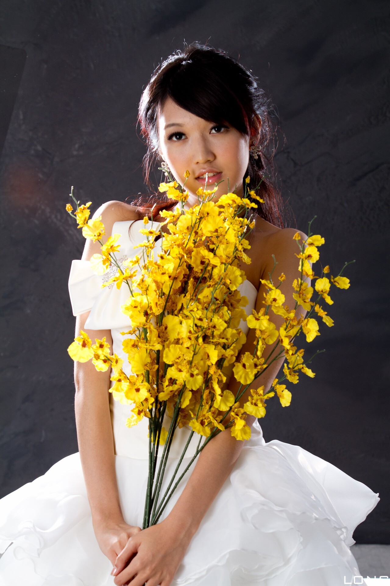 棚拍]Jill 瑋廷 婚紗之白 Beauty性感美女写真套图